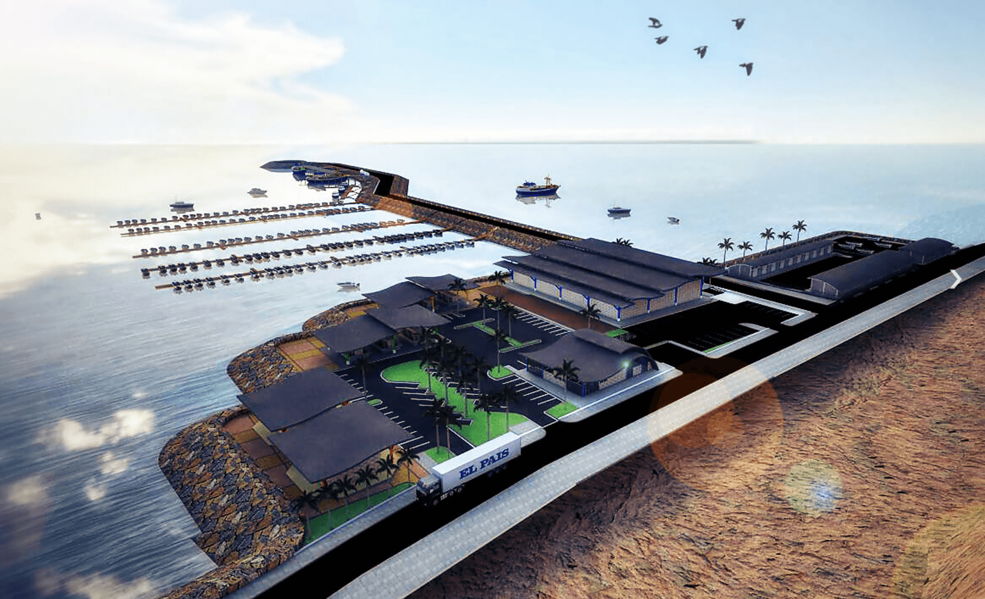 Estudio y diseño de “Obras para operatividad del puerto pesquero artesanal de Anconcito”